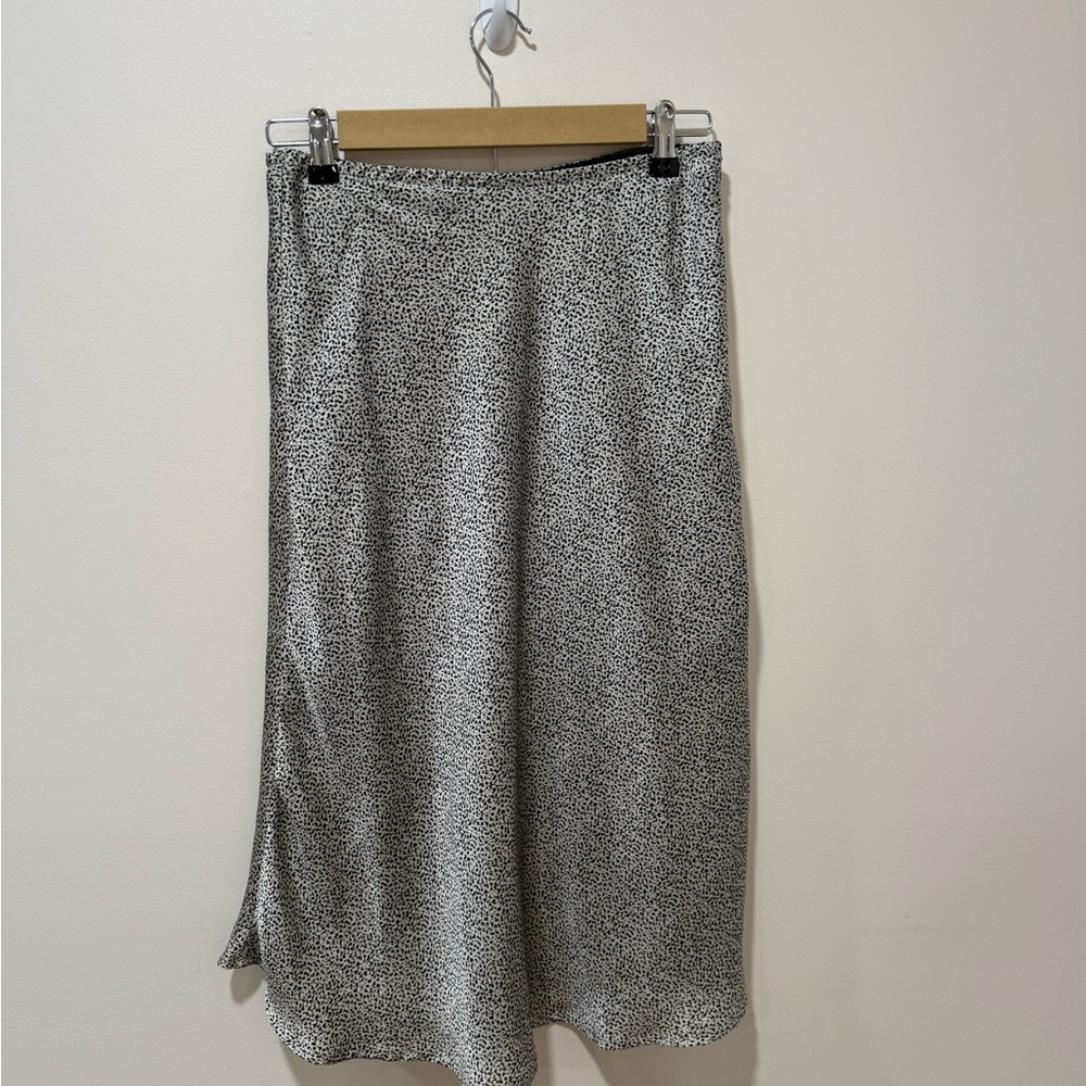 Sienna Sky Black and White Midi Skirt